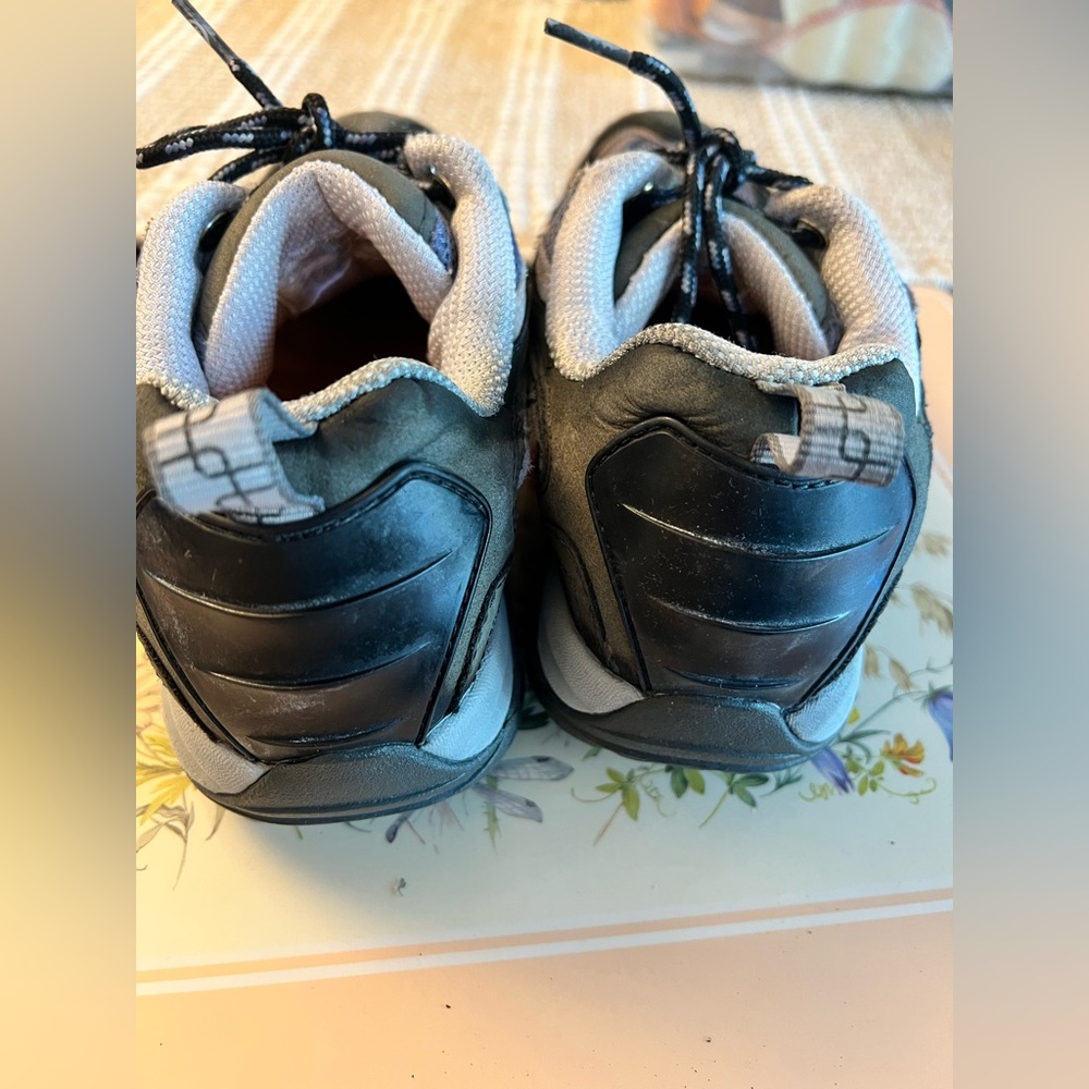 Merrell Women's Gray and Blue Trail Sneakers - Picture 16 of 17